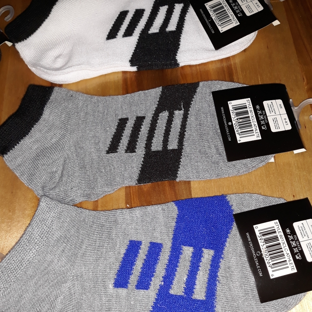 6 Pairs Youth Sport Socks - Picture 4 of 4
